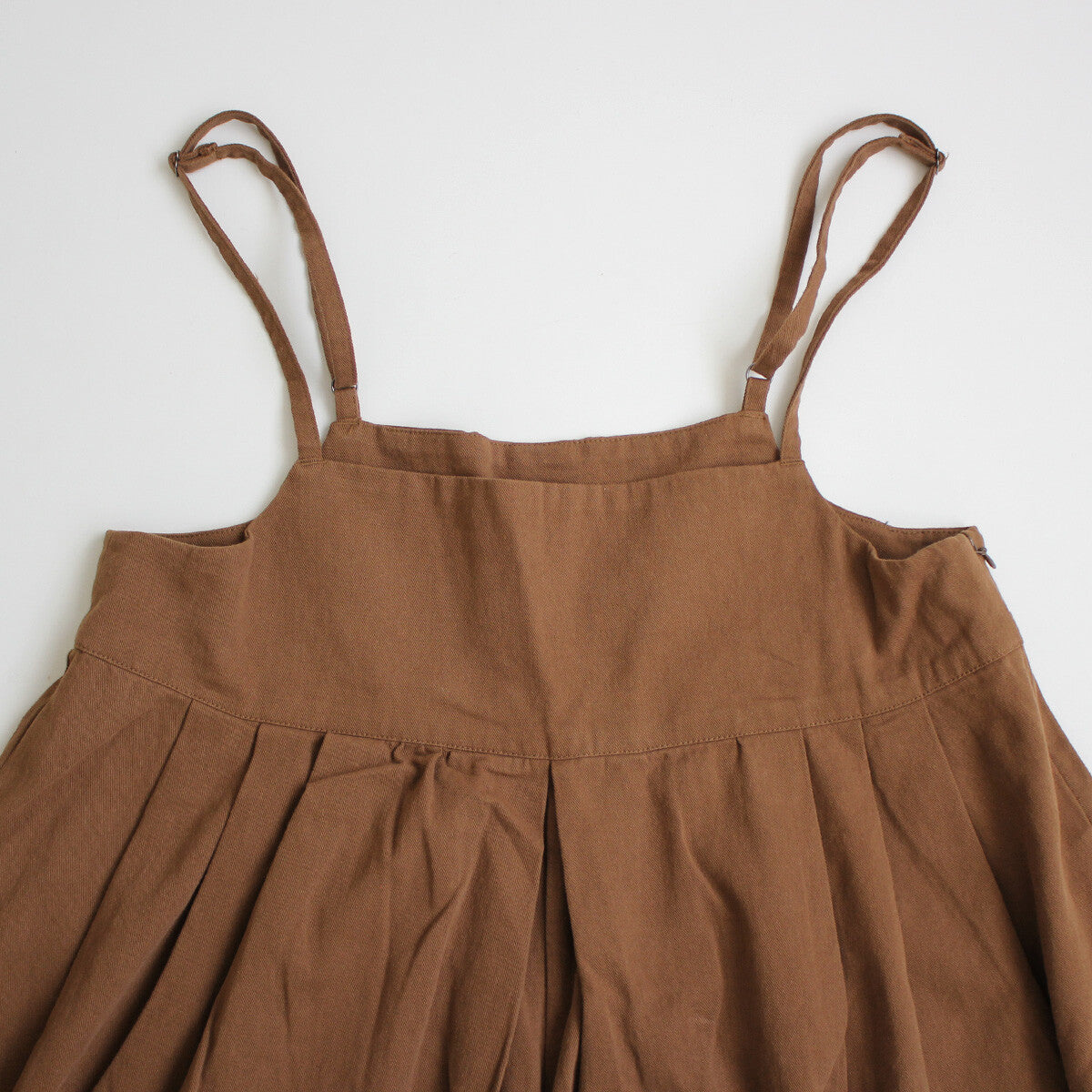 【再入荷】ワイドキャミサロペット