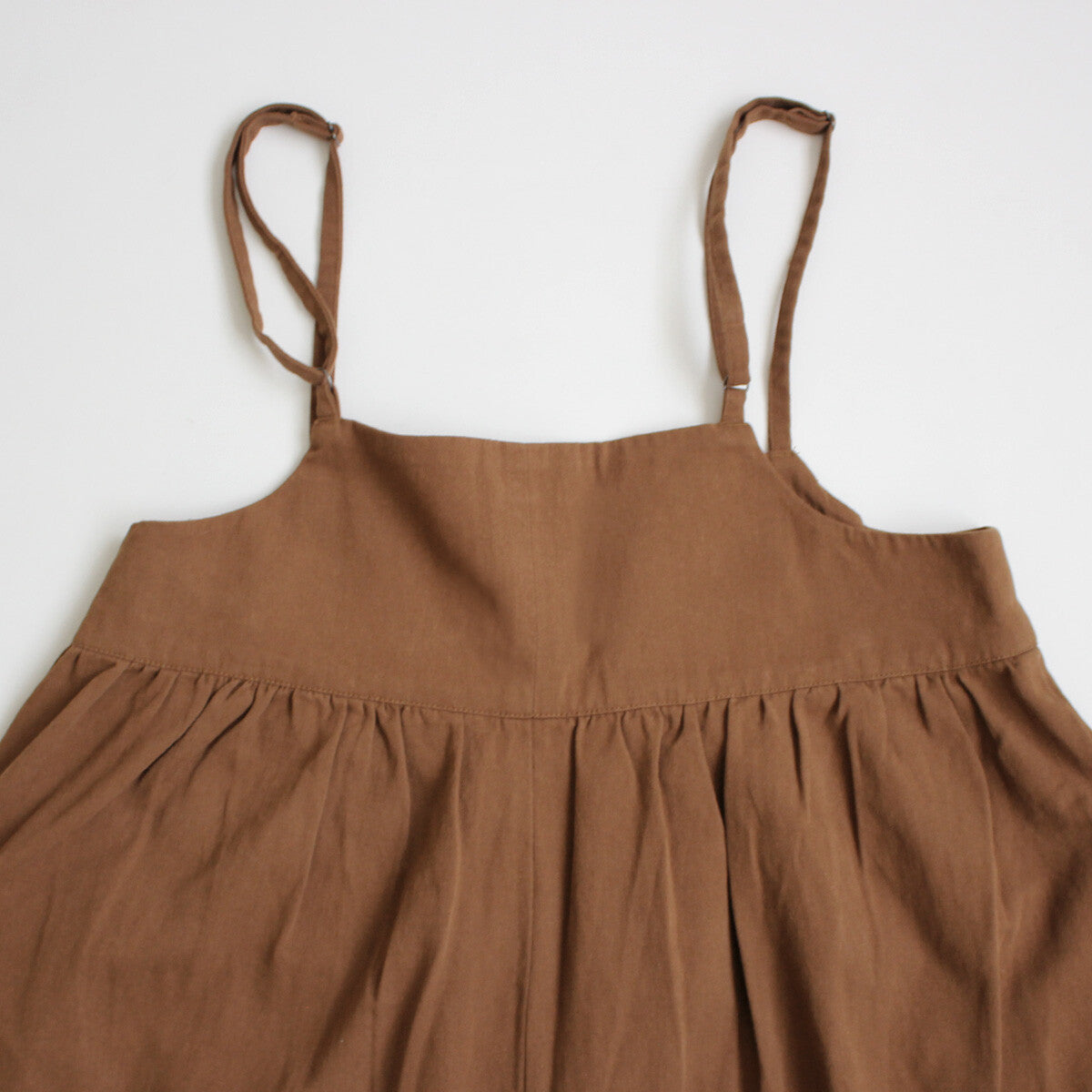 【再入荷】ワイドキャミサロペット