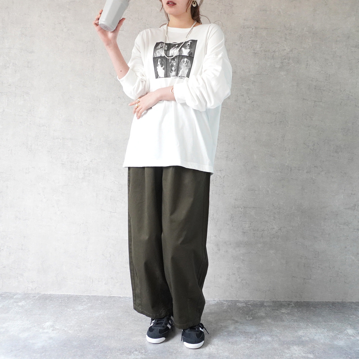 DOGフォトプリントロンT