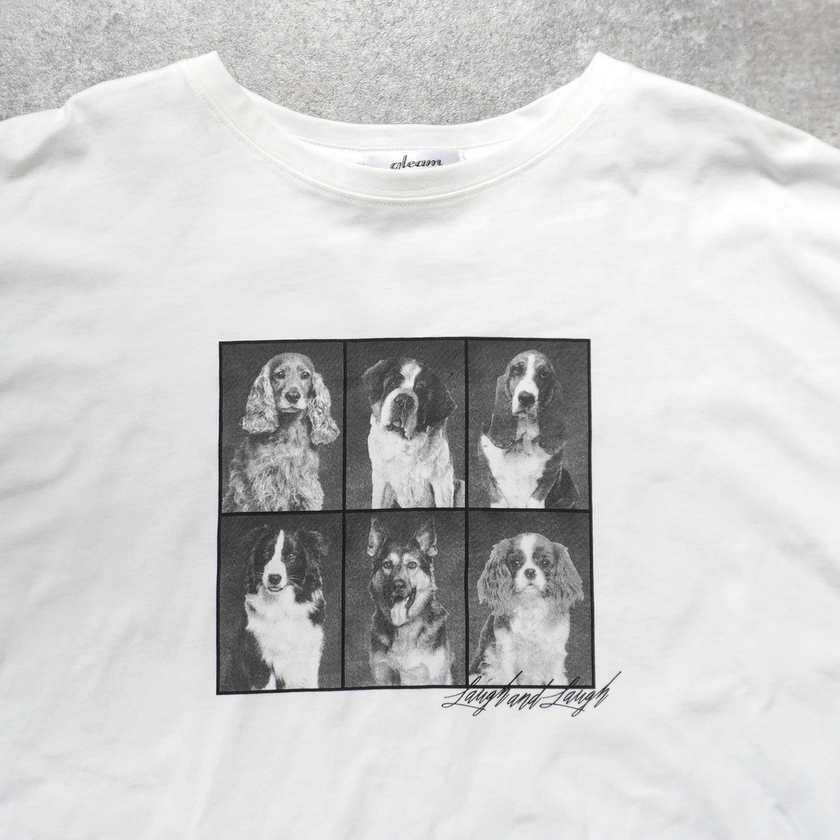 DOGフォトプリントロンT