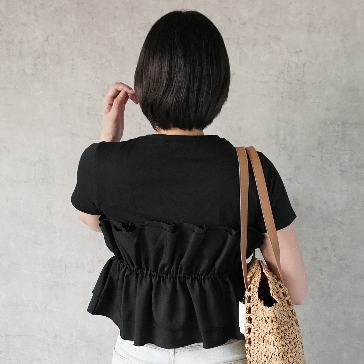 ビスチェレイヤード風半袖Tシャツ