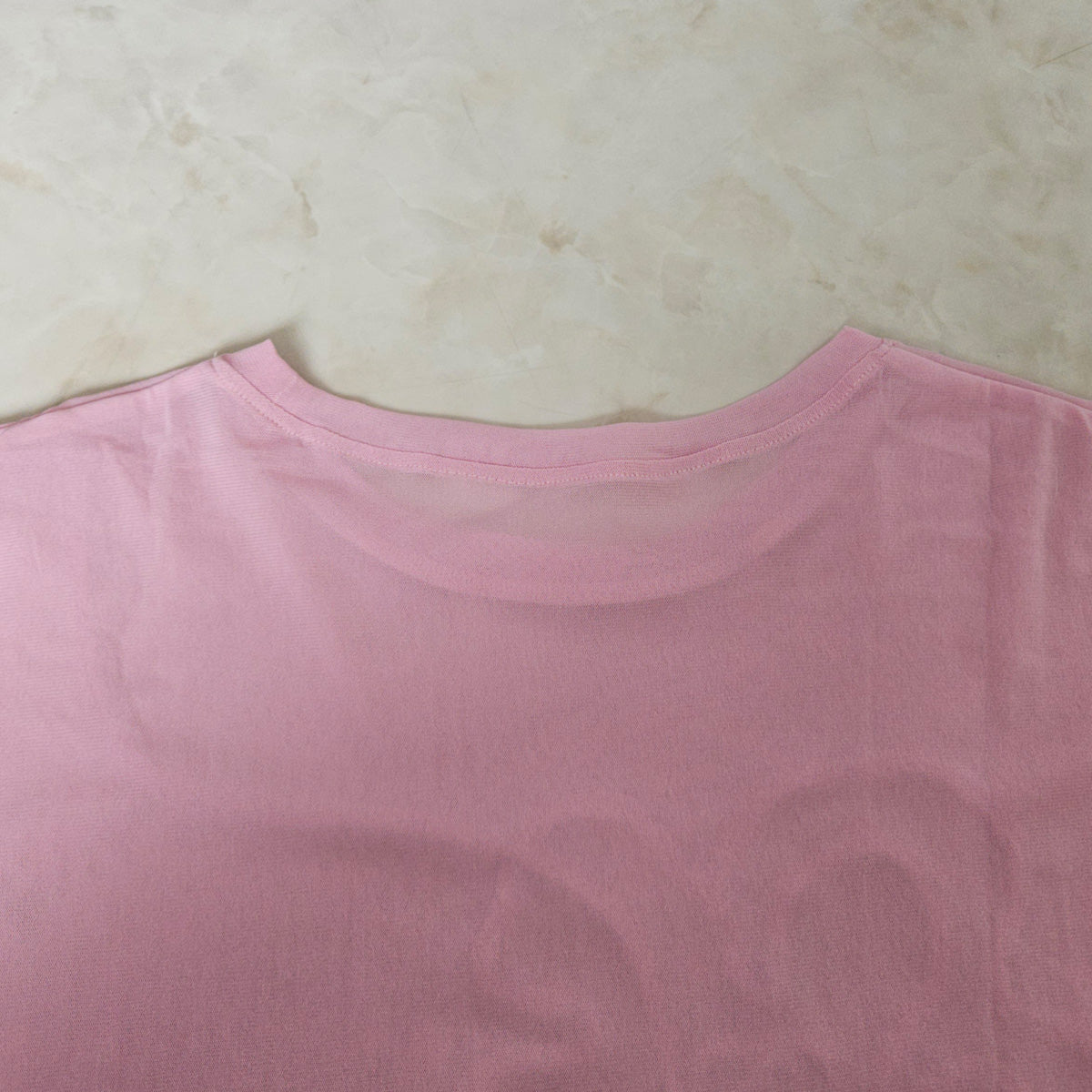 コードフラワーシアーニットTシャツ