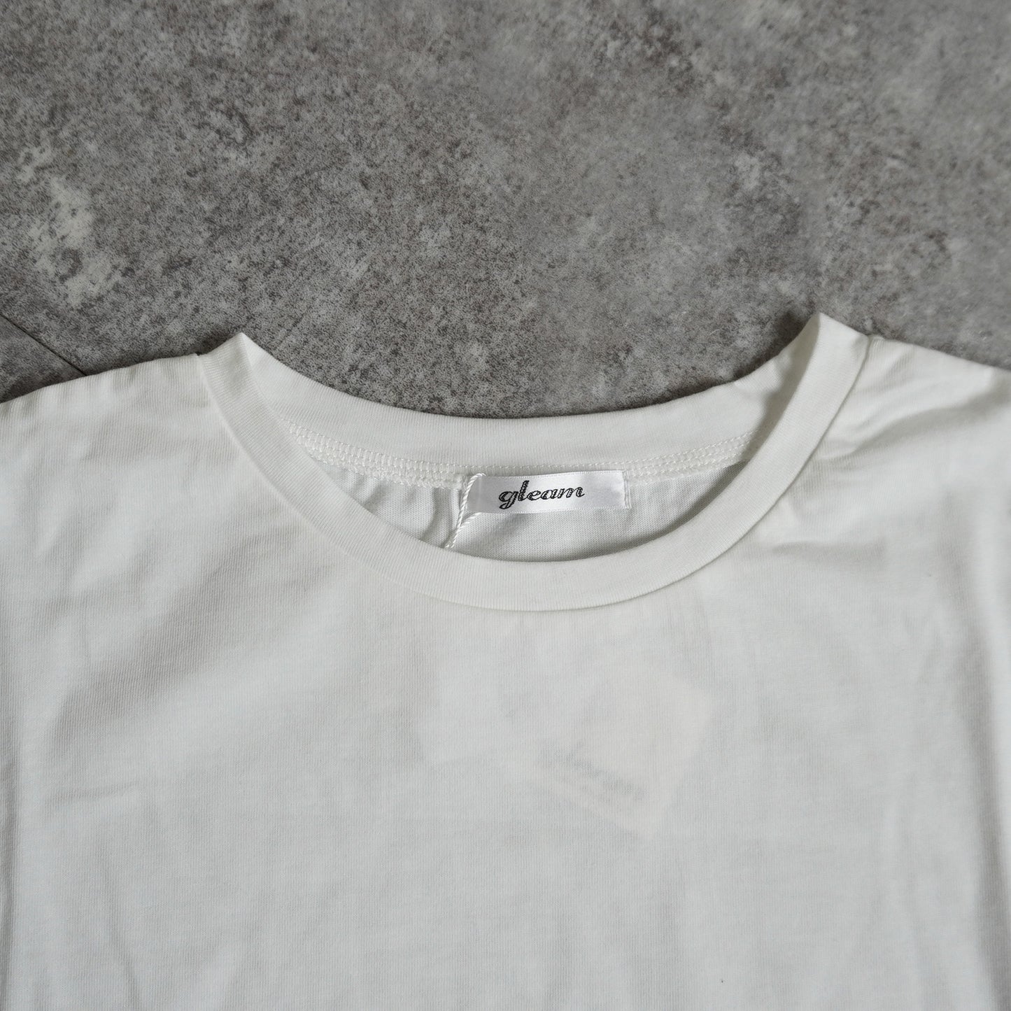 裾BIGレースルーズ半袖Tシャツ