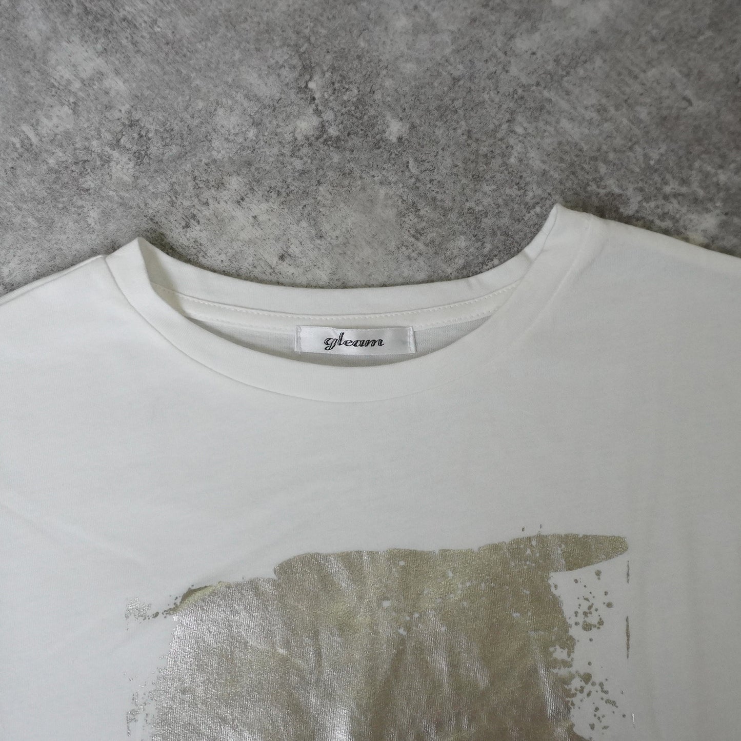 【先行予約】箔プリント長袖Tシャツ