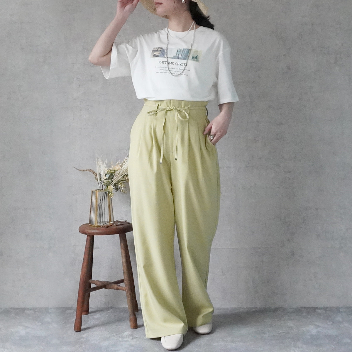 フォトプリント半袖Tシャツ
