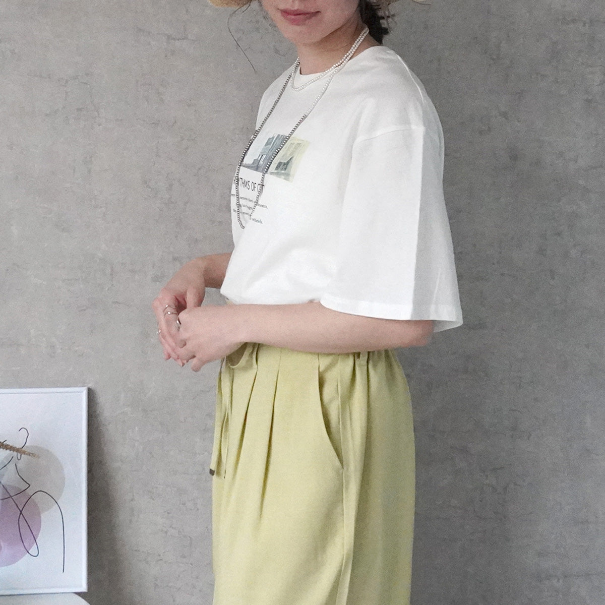 フォトプリント半袖Tシャツ