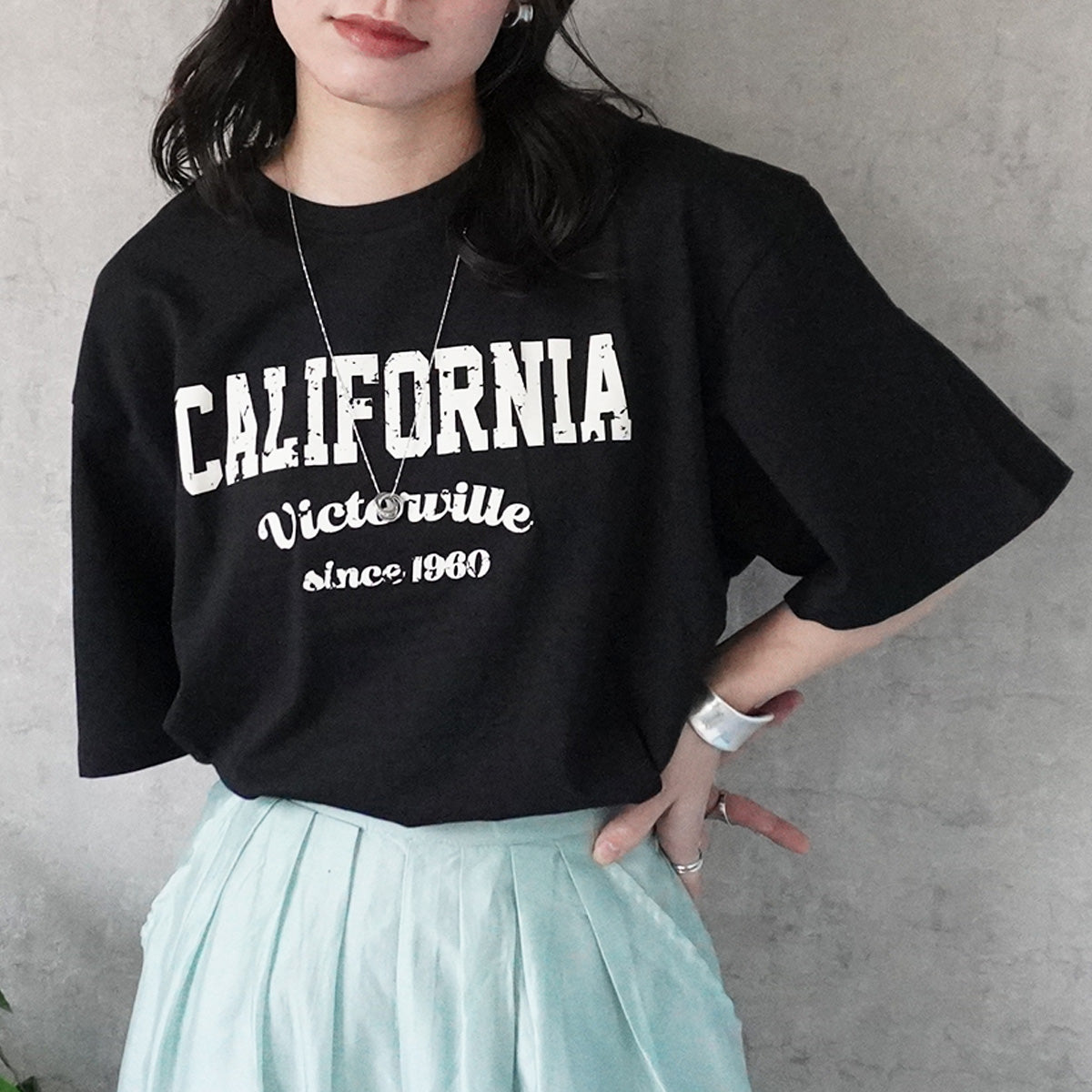 カレッジロゴTシャツ