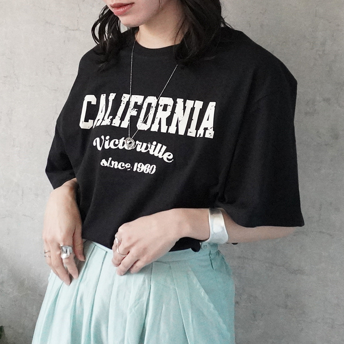 カレッジロゴTシャツ