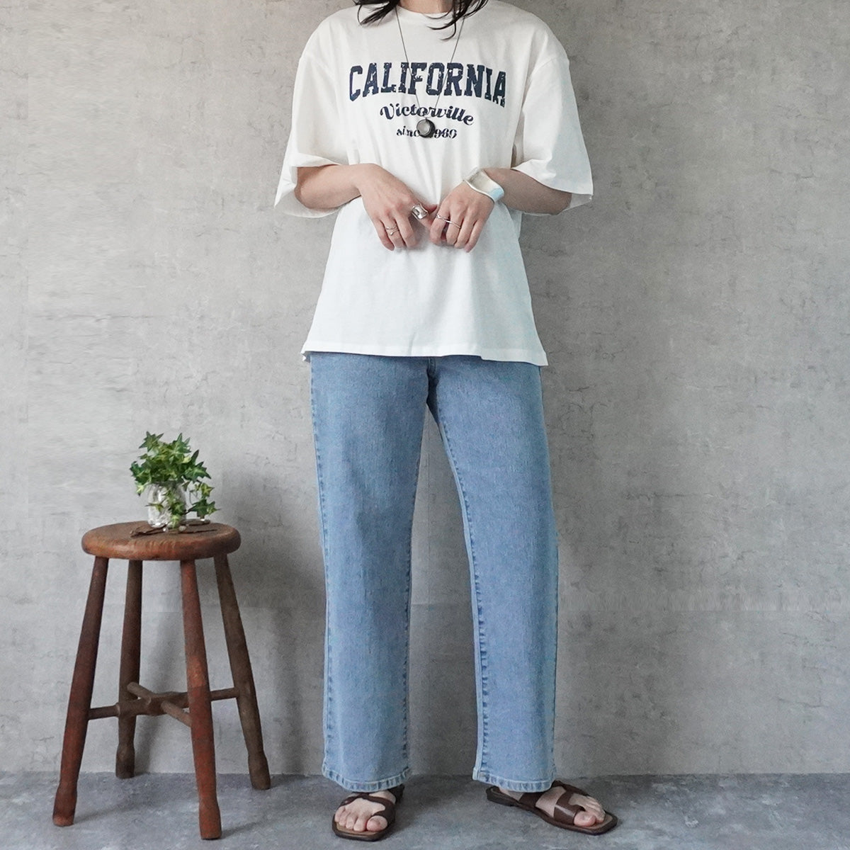カレッジロゴTシャツ