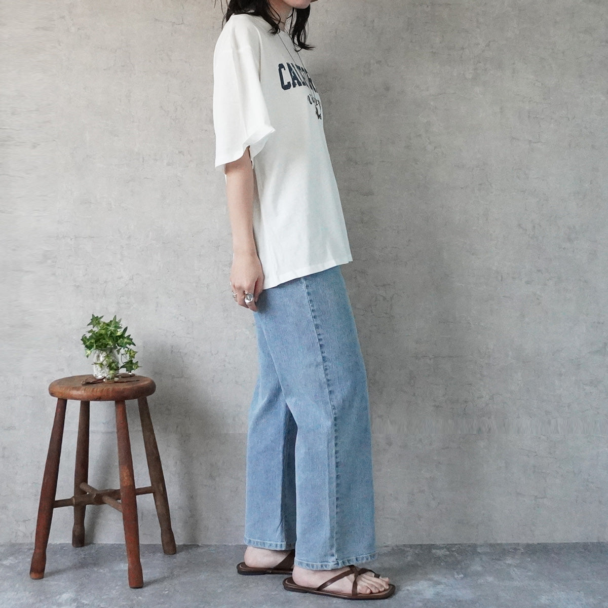 カレッジロゴTシャツ