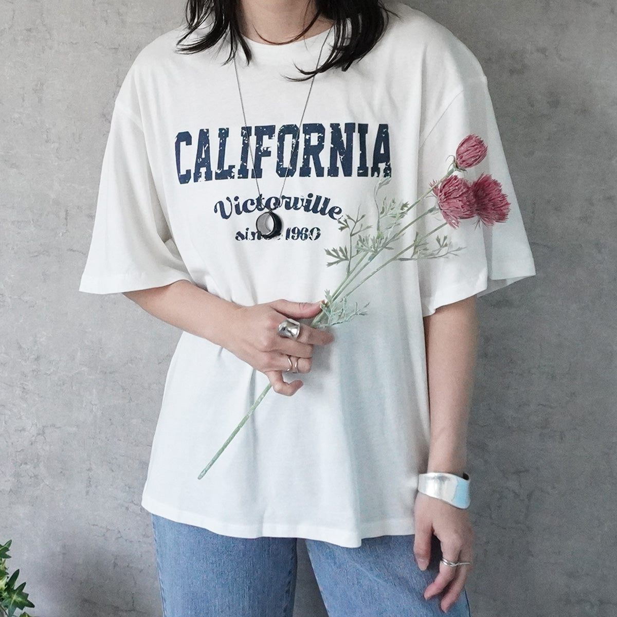 カレッジロゴTシャツ