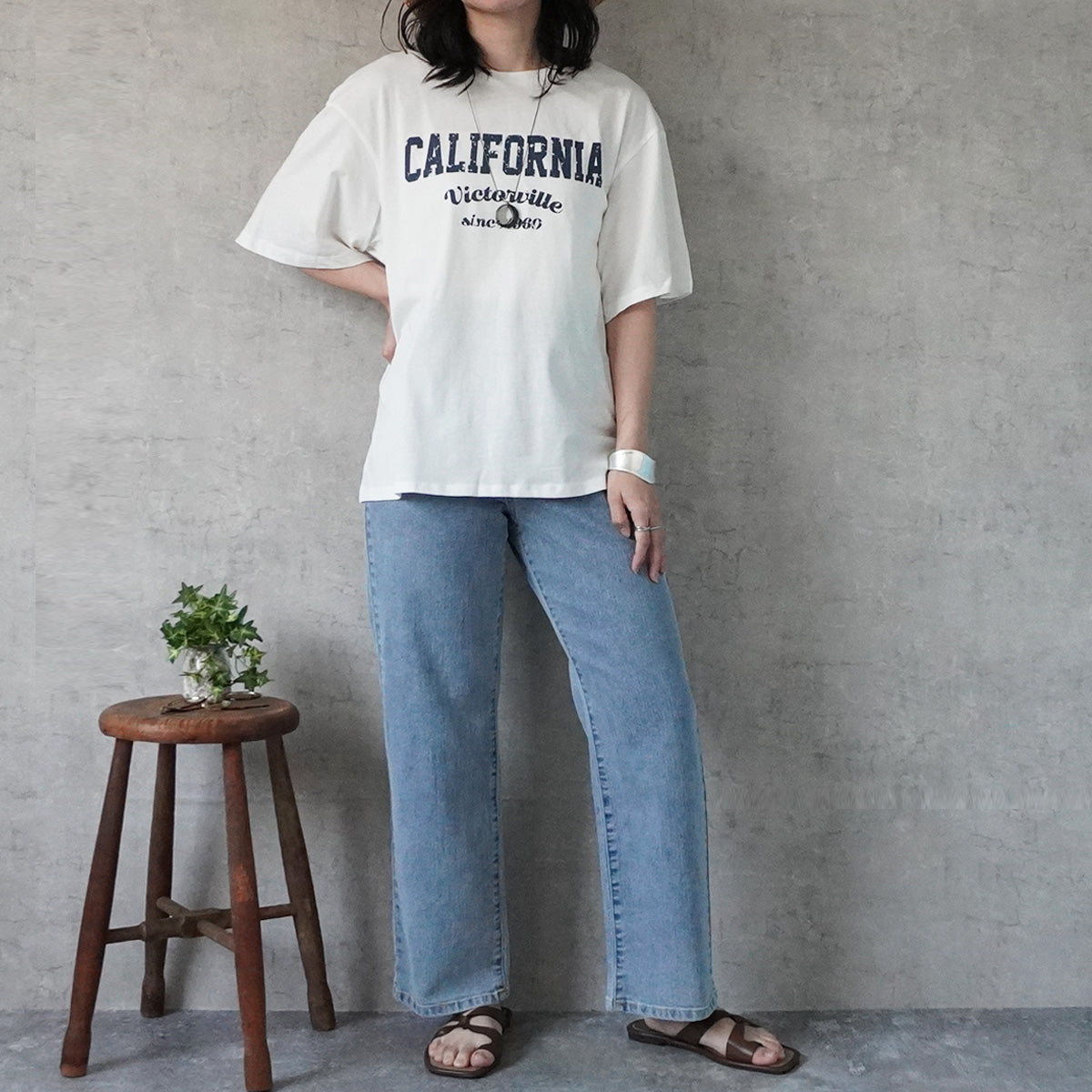 カレッジロゴTシャツ