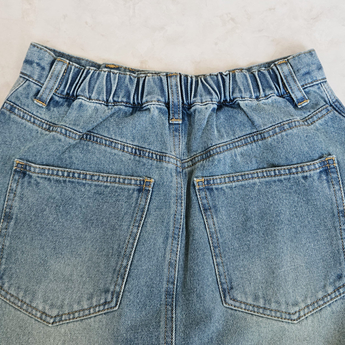 ロングスリットデニムスカート
