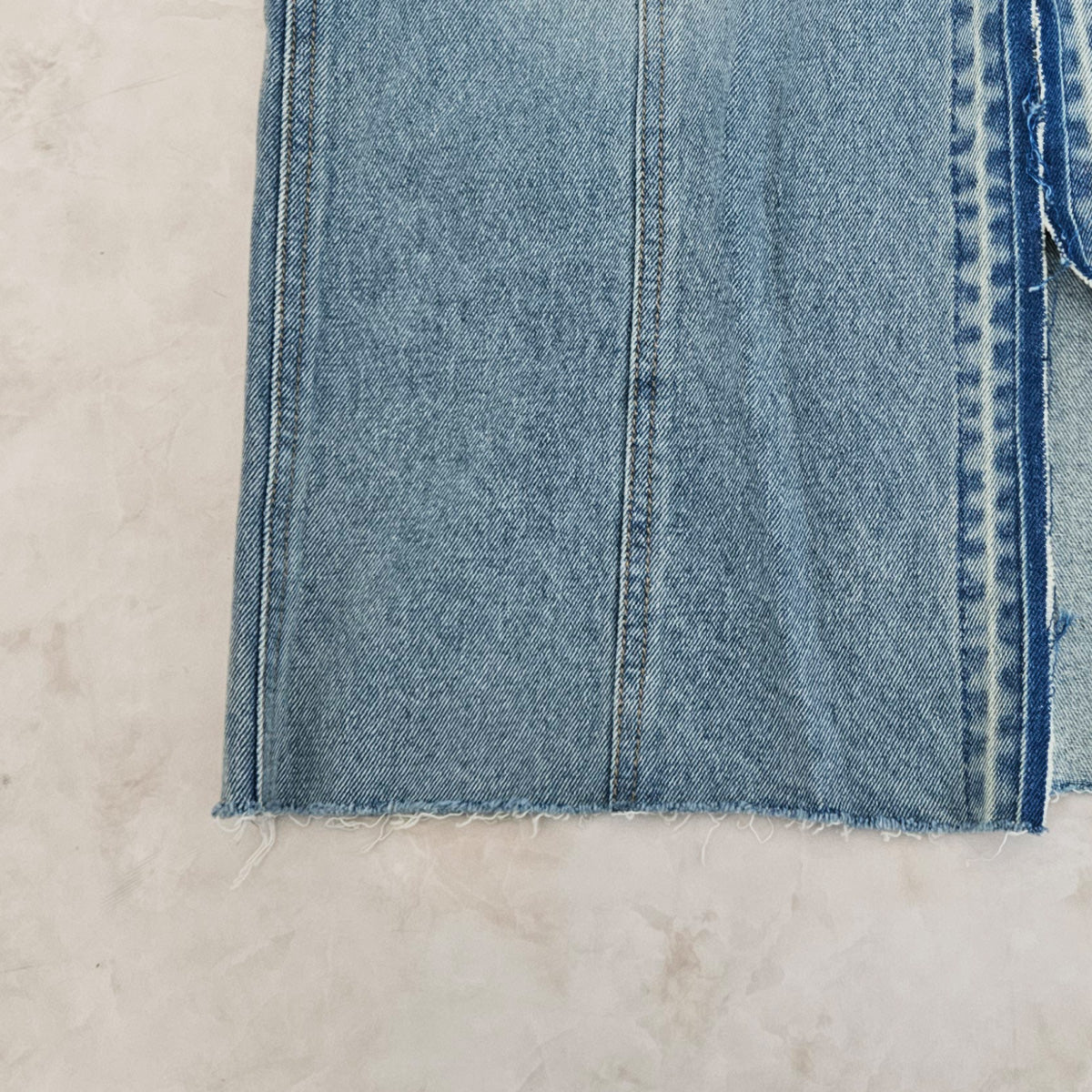 ロングスリットデニムスカート