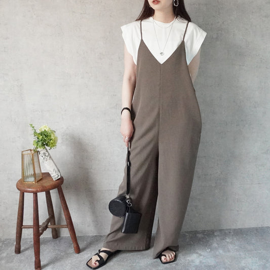 キャミサロペットパンツ