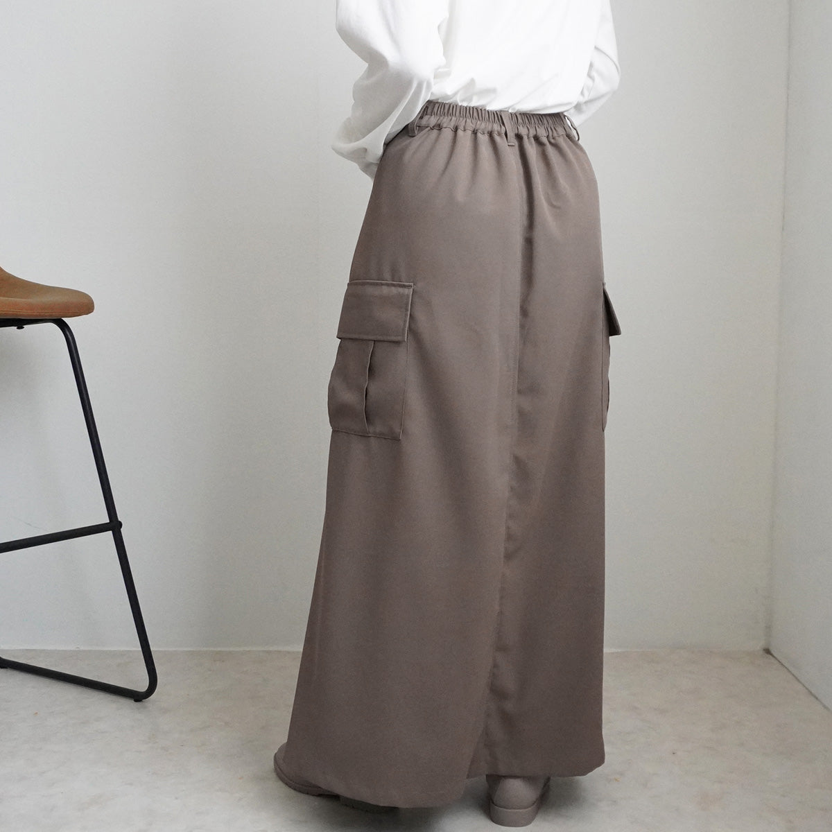 【先行予約】バックスカートカーゴワイドパンツ