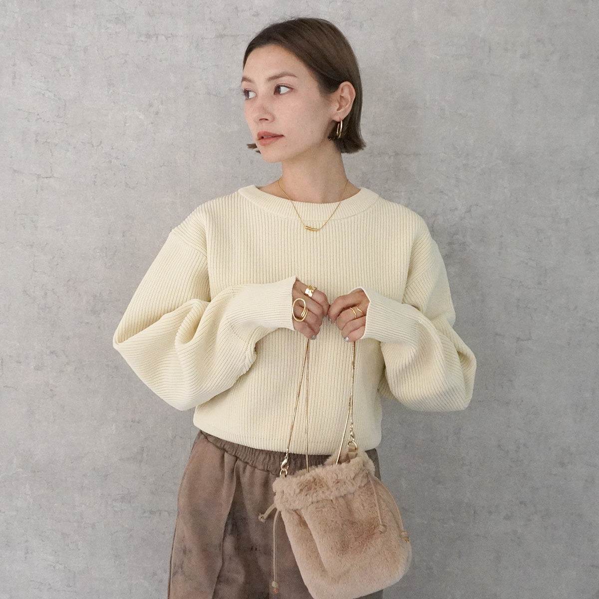 新品正規品【ROUGH&SWELL/XL】ダンボールニット中綿ベストストレッチ 新品正規品【ROUGH&SWELL/XL】ダンボールニット中綿ベストストレッチ