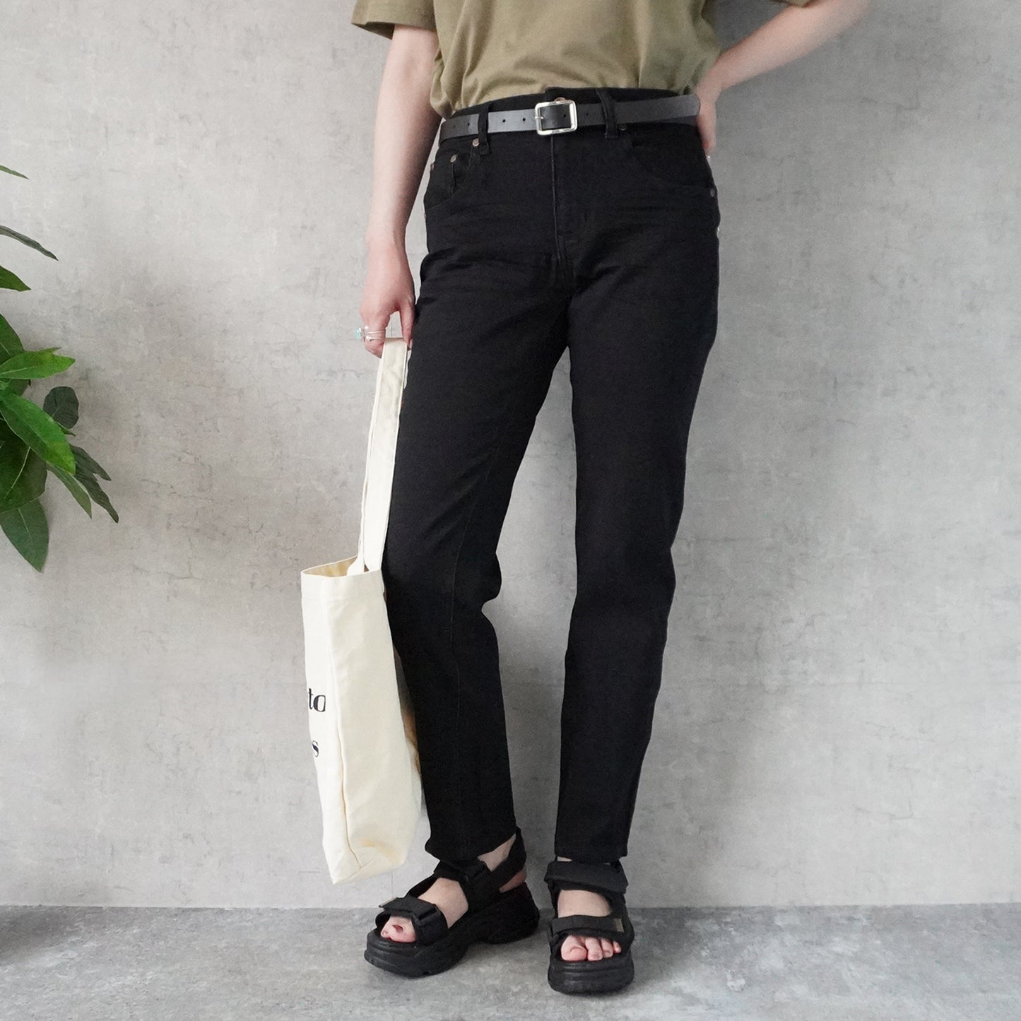 ボーイフレンド 激伸びデニム 股下72cm