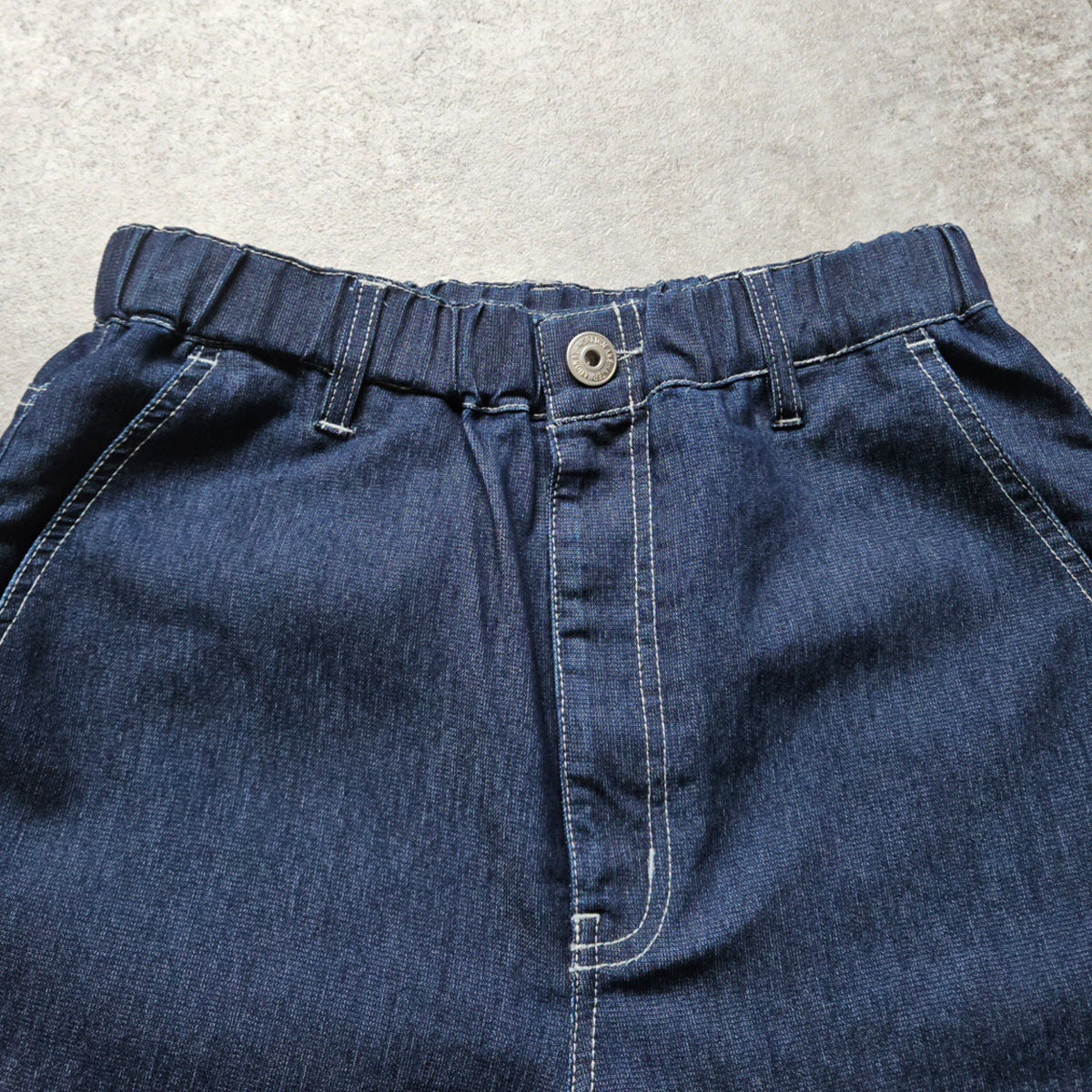アイスメッシュデニムワイドパンツ