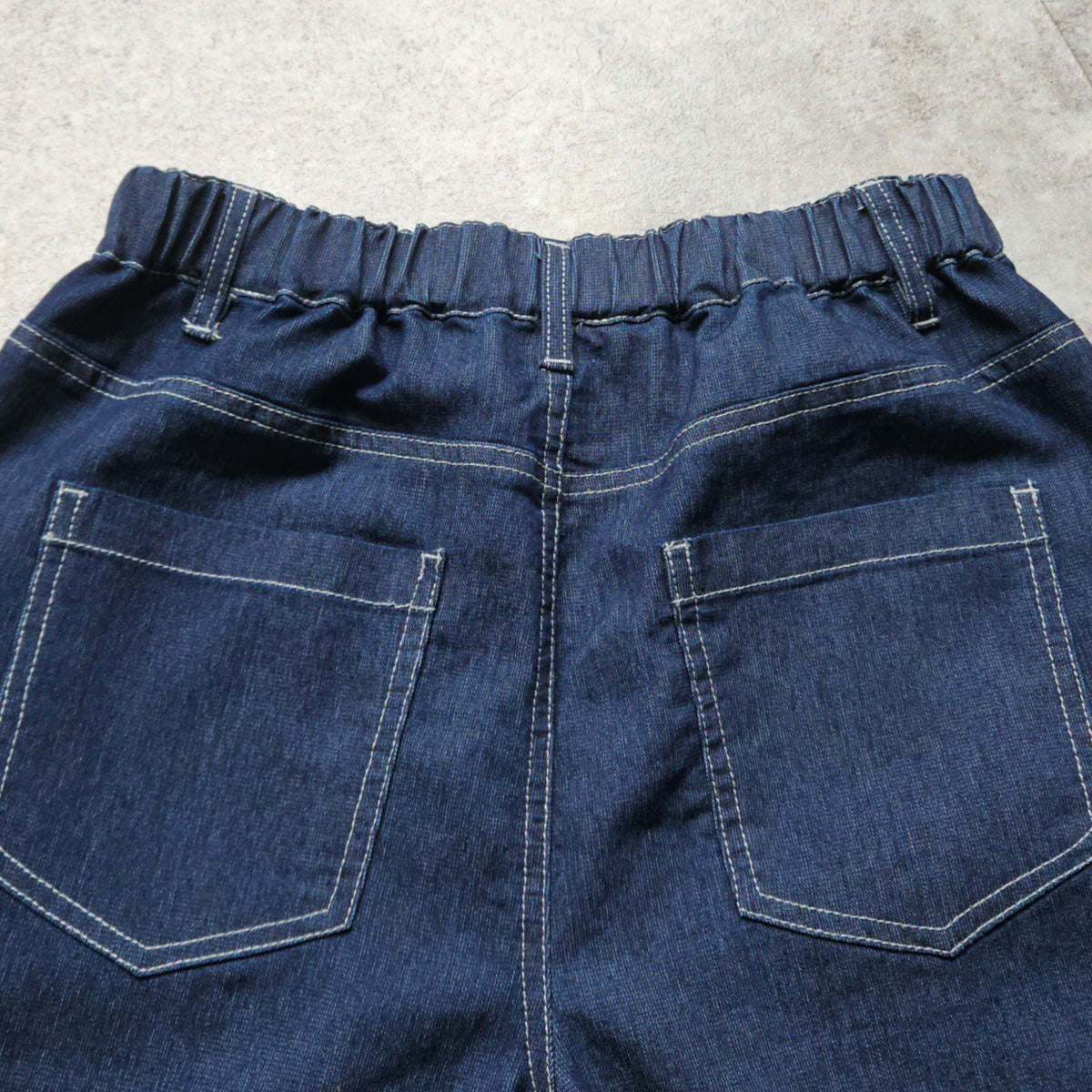 アイスメッシュデニムワイドパンツ