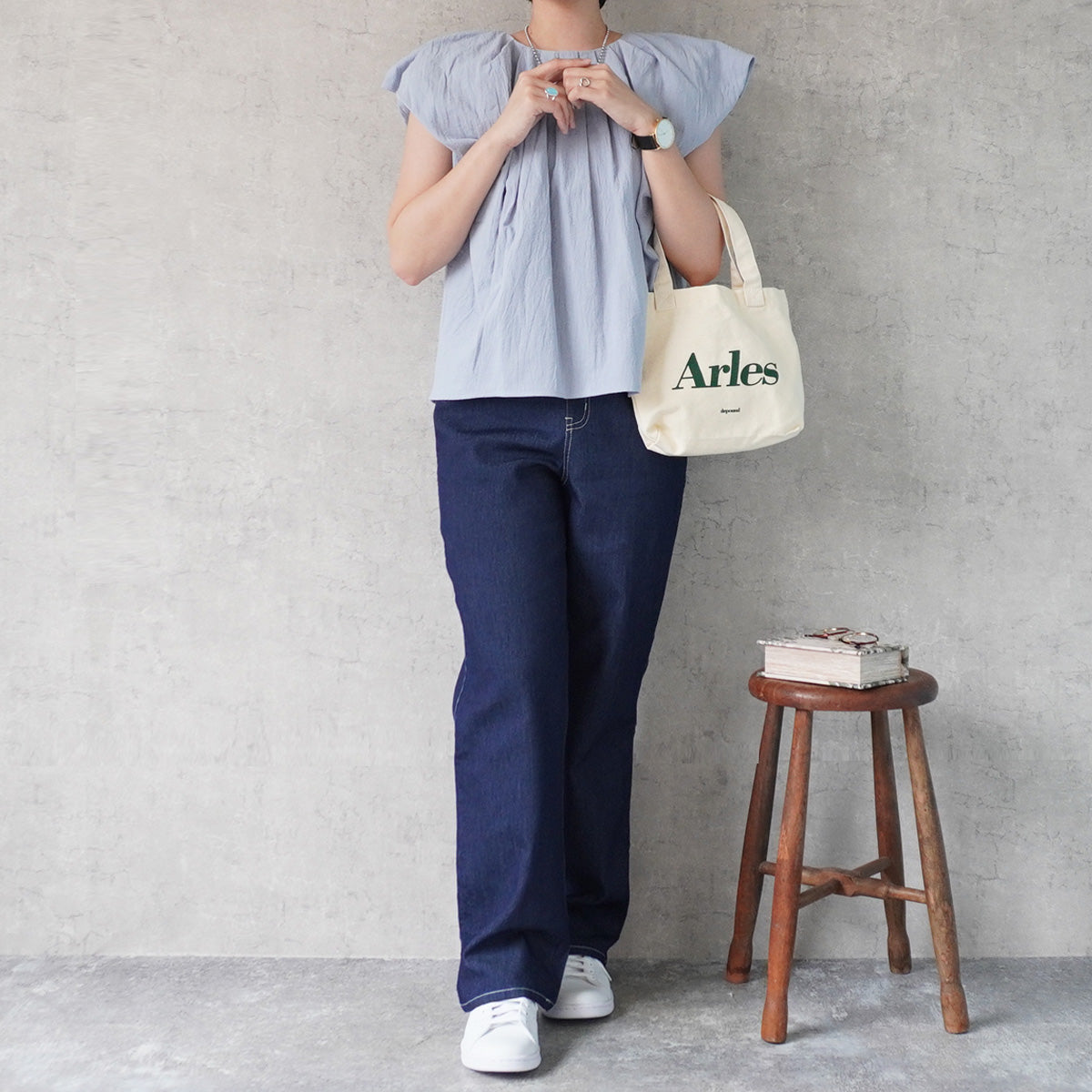 アイスメッシュイージーデニムパンツ