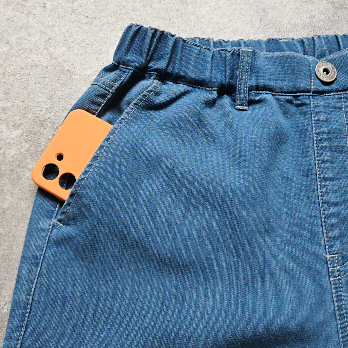 アイスメッシュイージーデニムパンツ