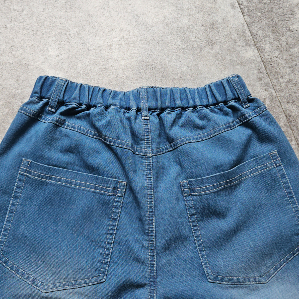 アイスメッシュイージーデニムパンツ