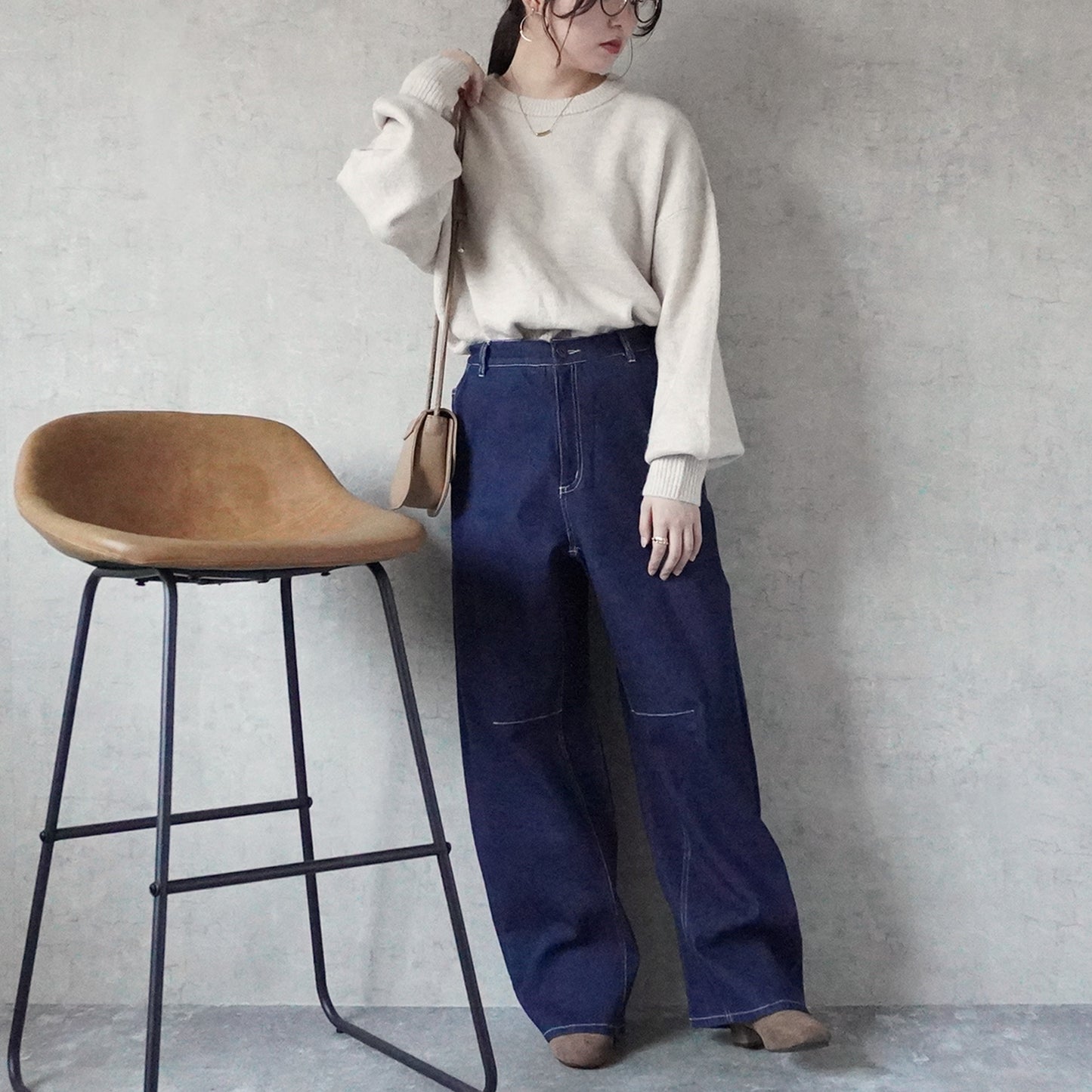 AIRJジョグデニムカーブパンツ