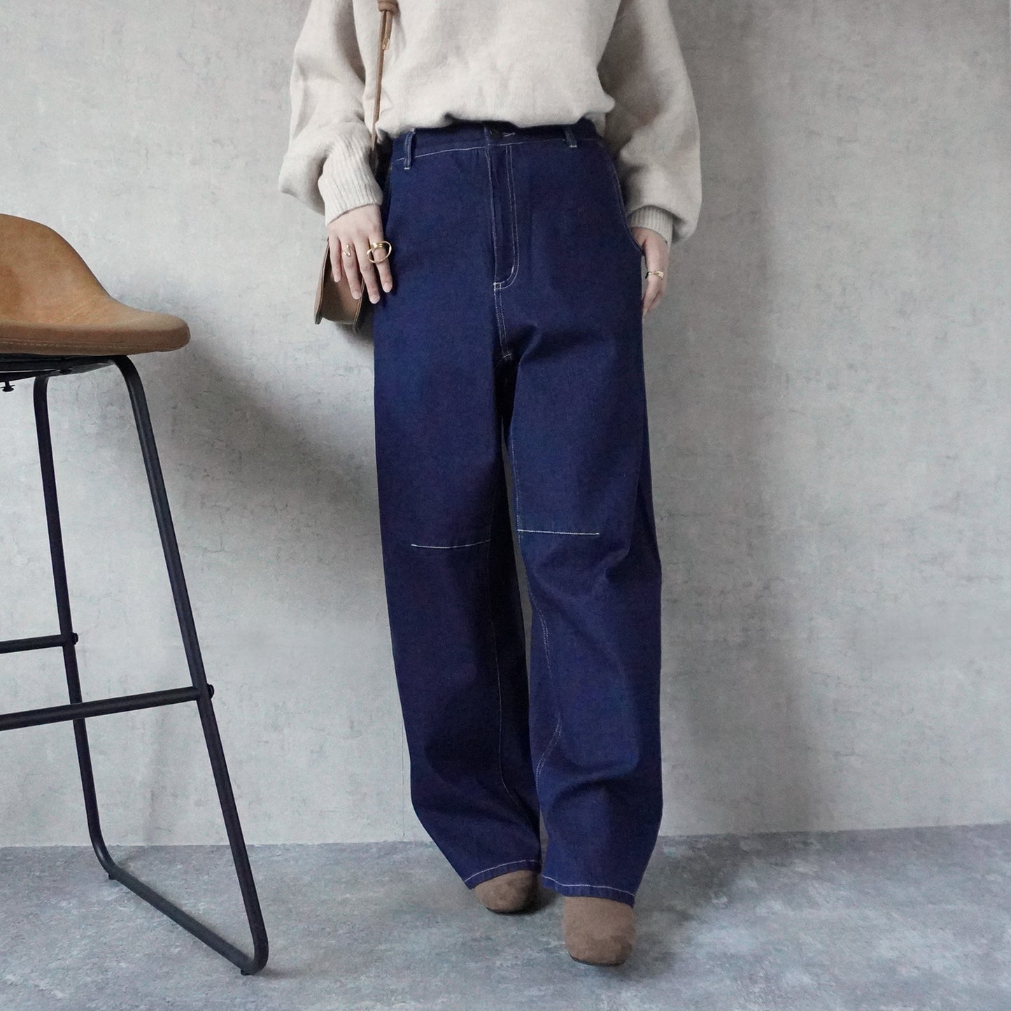 AIRJジョグデニムカーブパンツ