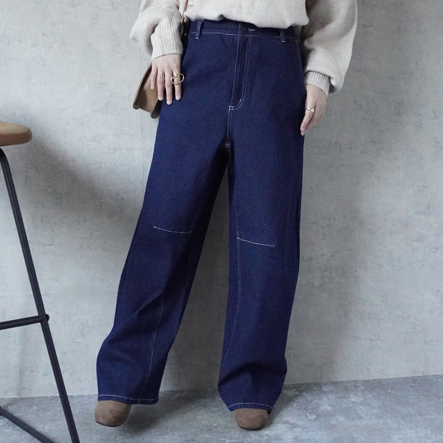 AIRJジョグデニムカーブパンツ