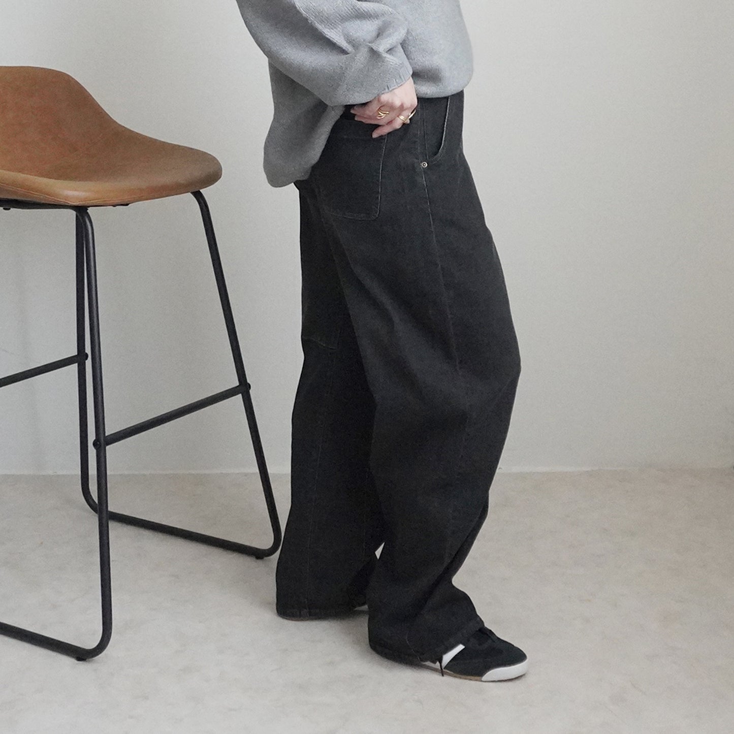 AIRJジョグデニムカーブパンツ