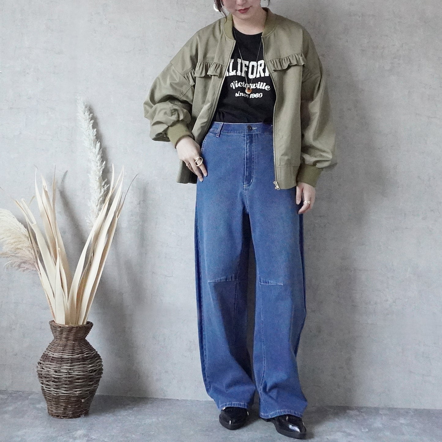 AIRJジョグデニムカーブパンツ