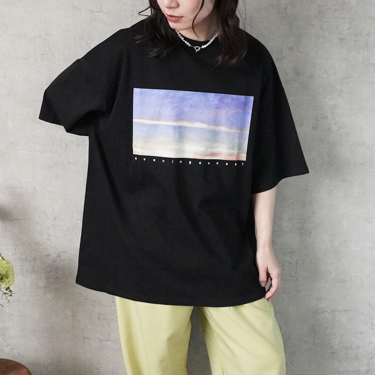 フォトプリントビッグTシャツ
