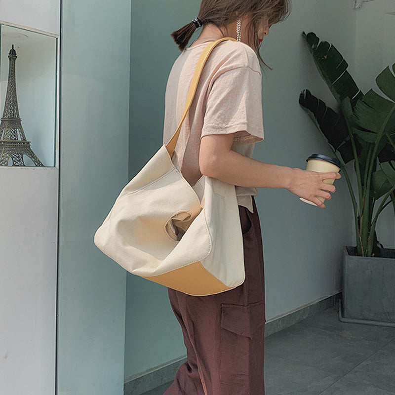 2WAY 帆布 ショルダーバッグ