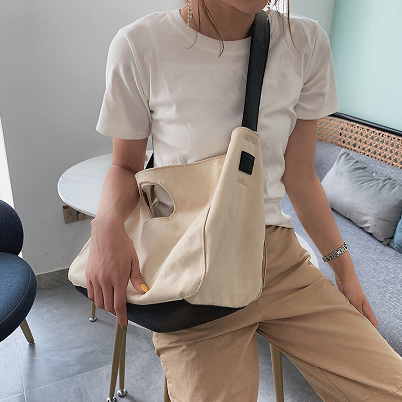 2WAY 帆布 ショルダーバッグ
