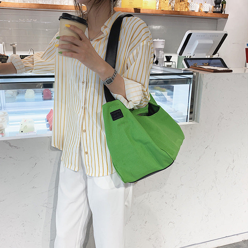 2WAY 帆布 ショルダーバッグ