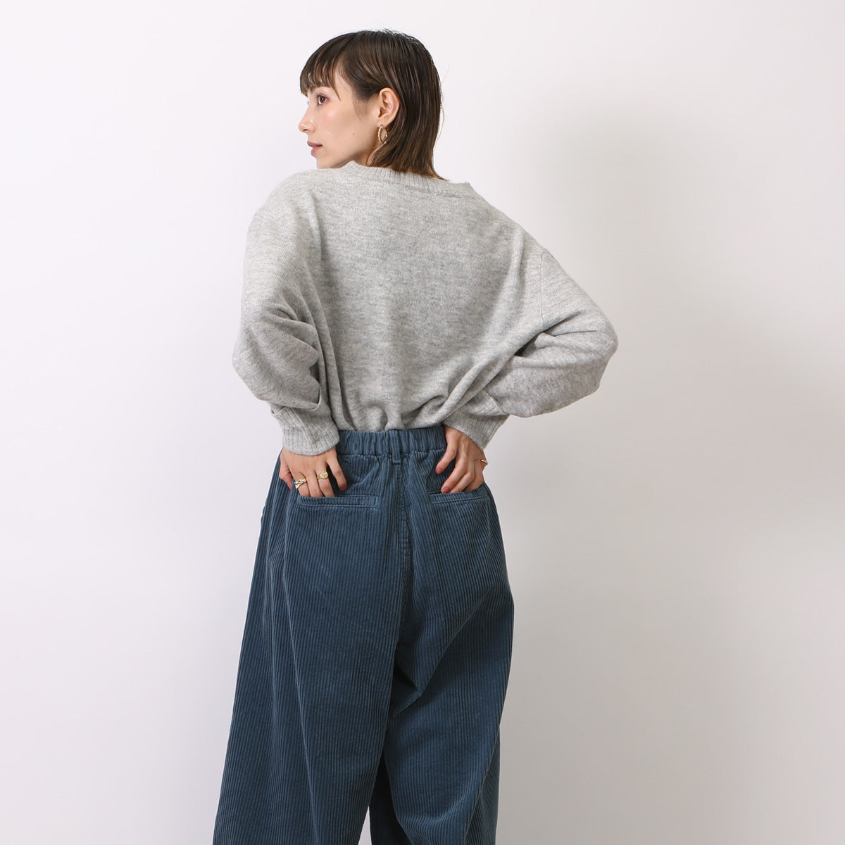コーデュロイ サーカスパンツ