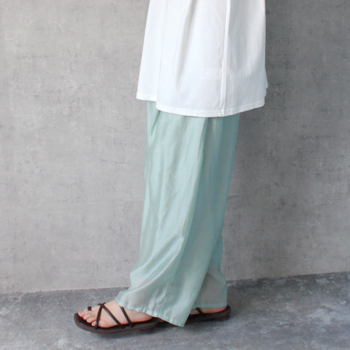 シアーカーブパンツ