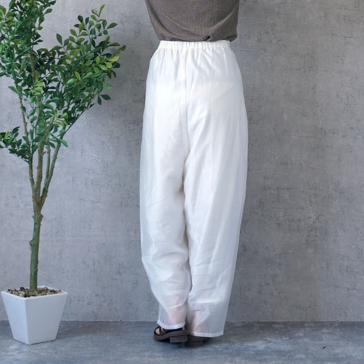 シアーカーブパンツ
