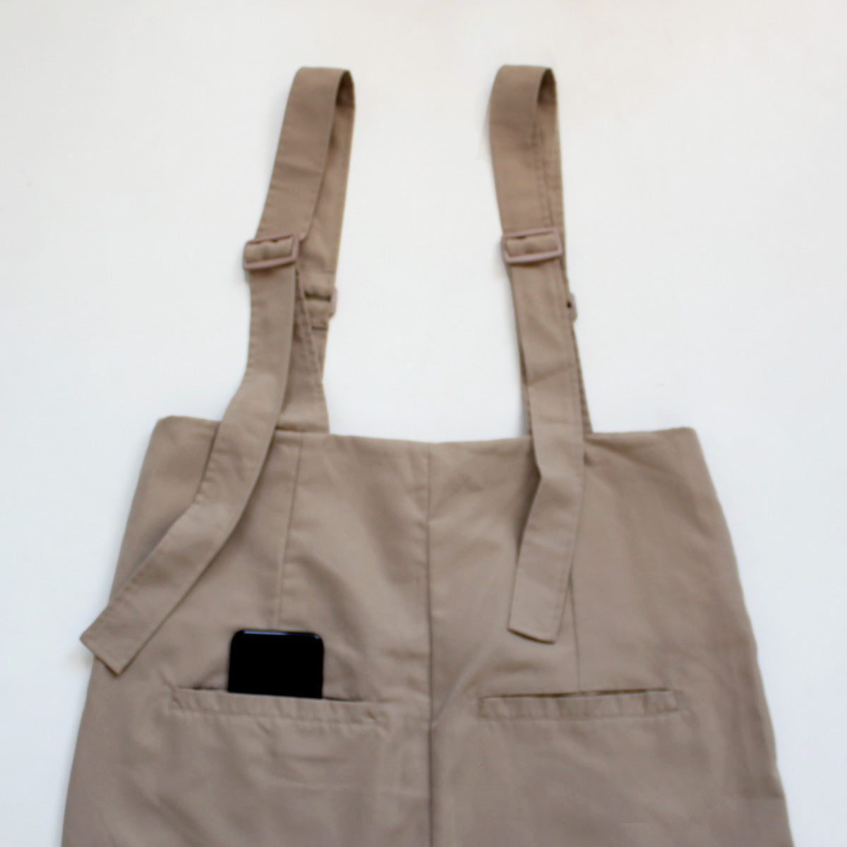 トラウザーサロペットワイドパンツ