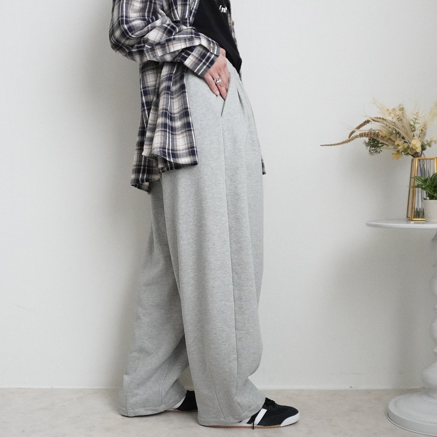 裏毛420g/mスウェットサーカスパンツ