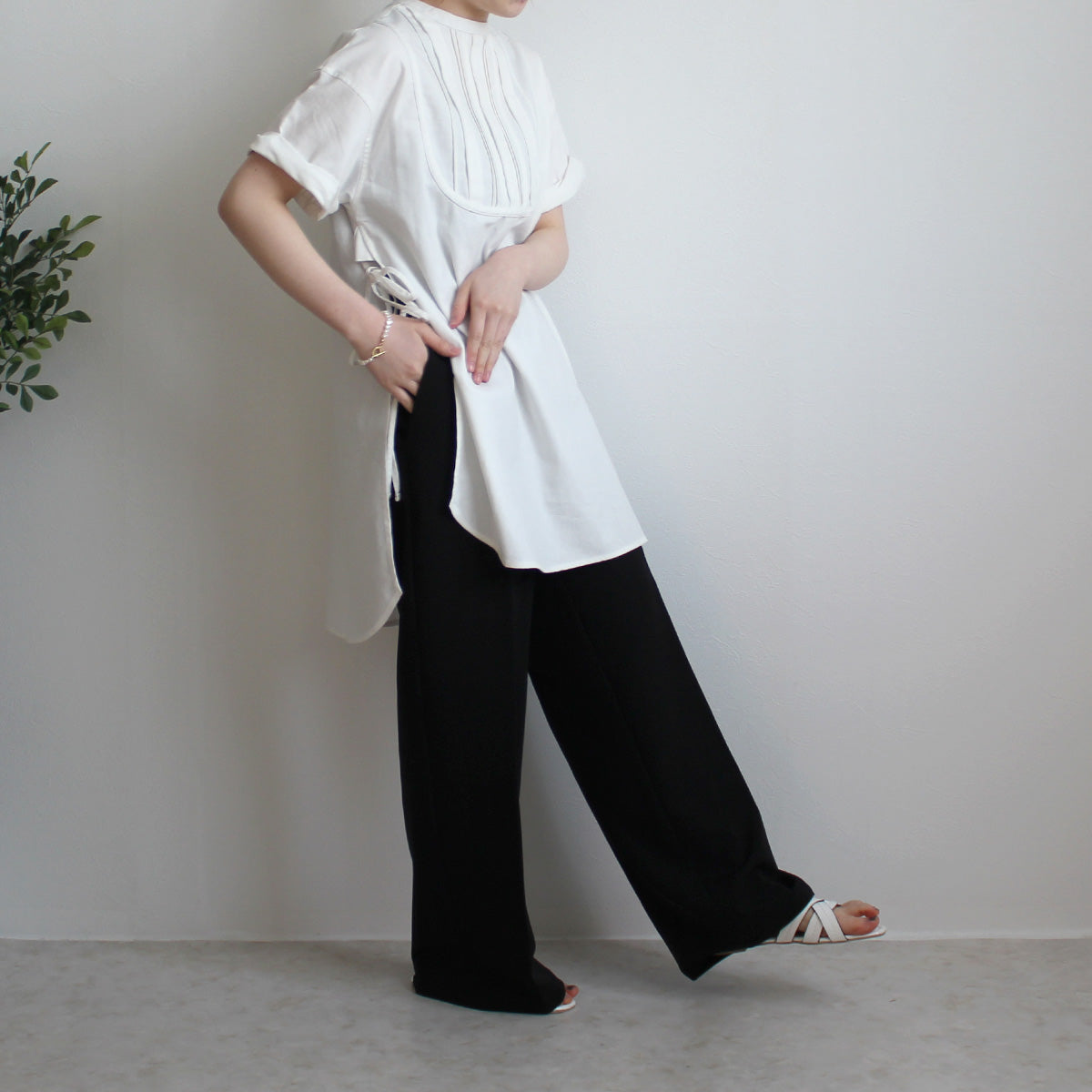 ワイドパンツ ロングパンツ
