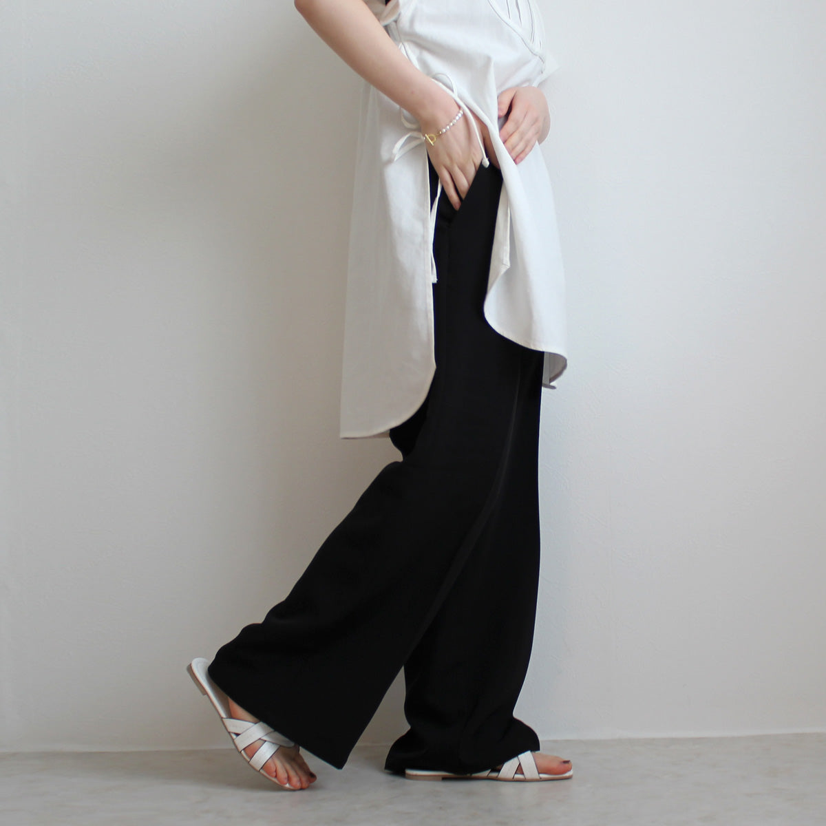 ワイドパンツ ロングパンツ