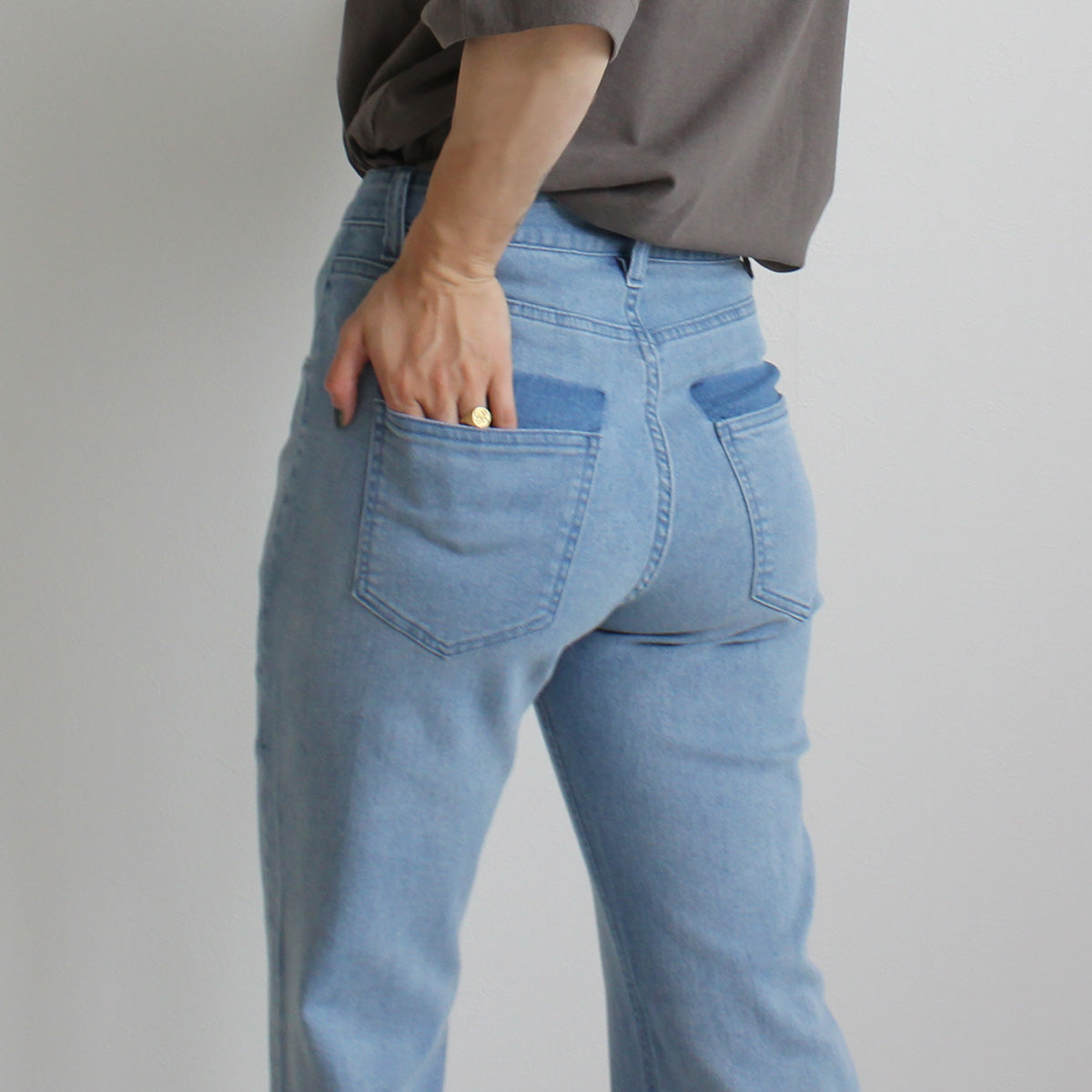 デニムフレアパンツ ボトムス