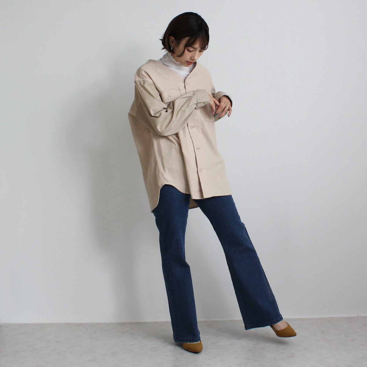 デニムフレアパンツ ボトムス