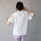 シアーフレアスリーブTシャツ