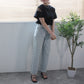 シアーフレアスリーブTシャツ