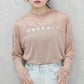 シアー天竺ロングTシャツ