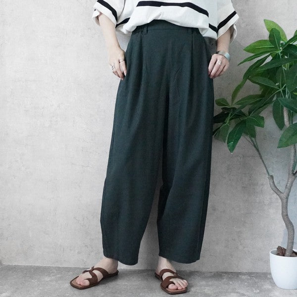 綿麻サーカスパンツ