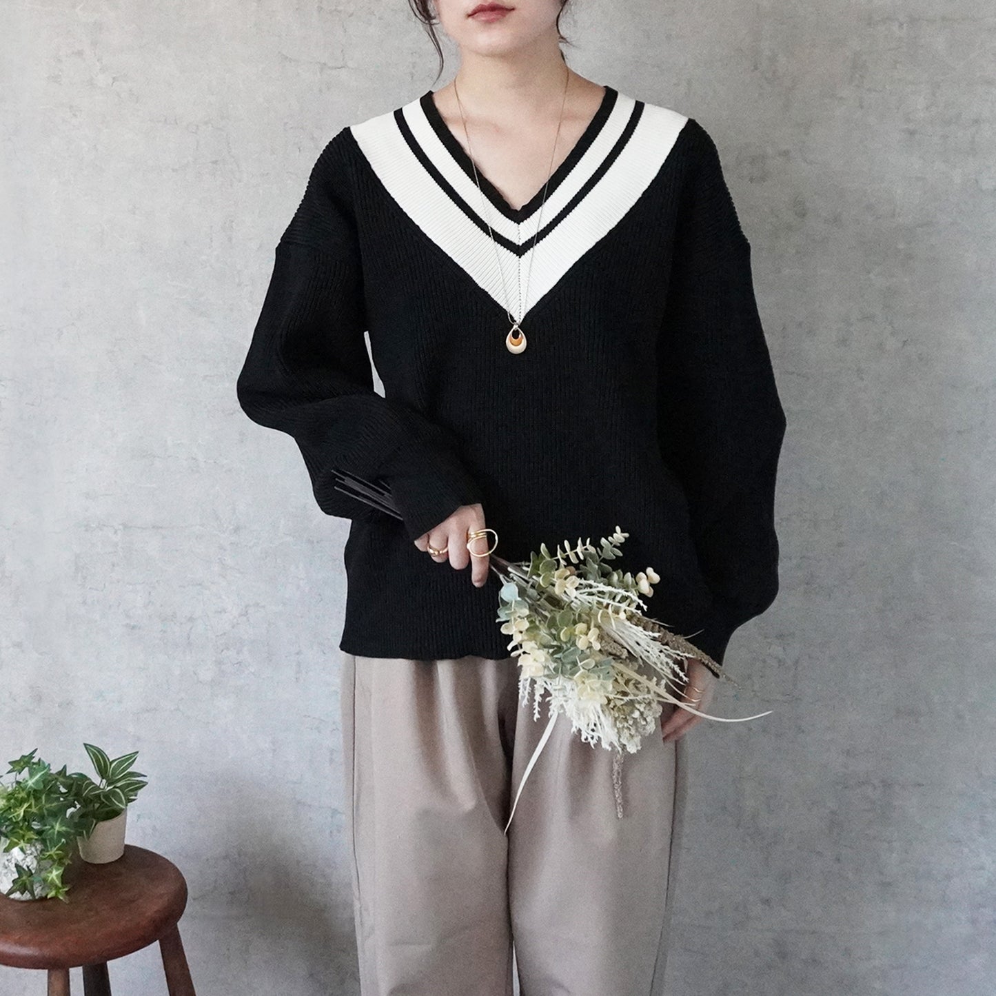 チルデンニットプルオーバー